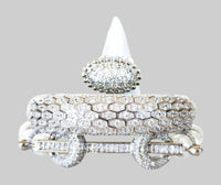 Sterling Silver Ring and Bracelets Combo