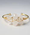 White Crystal Cuff Bracelet