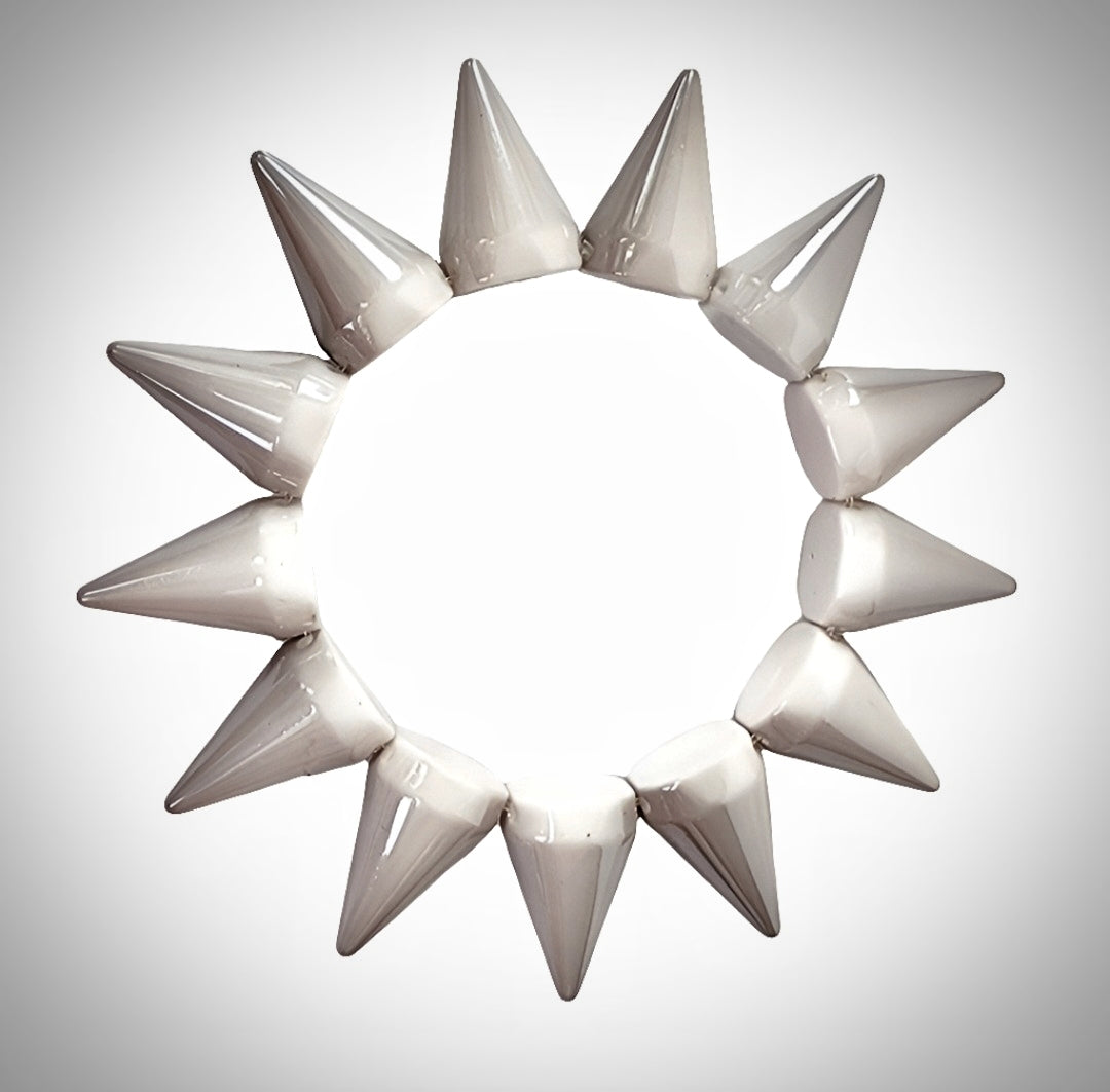 Gray Spike Bracelet