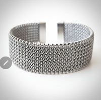 Silvertone Cuff Bracelet
