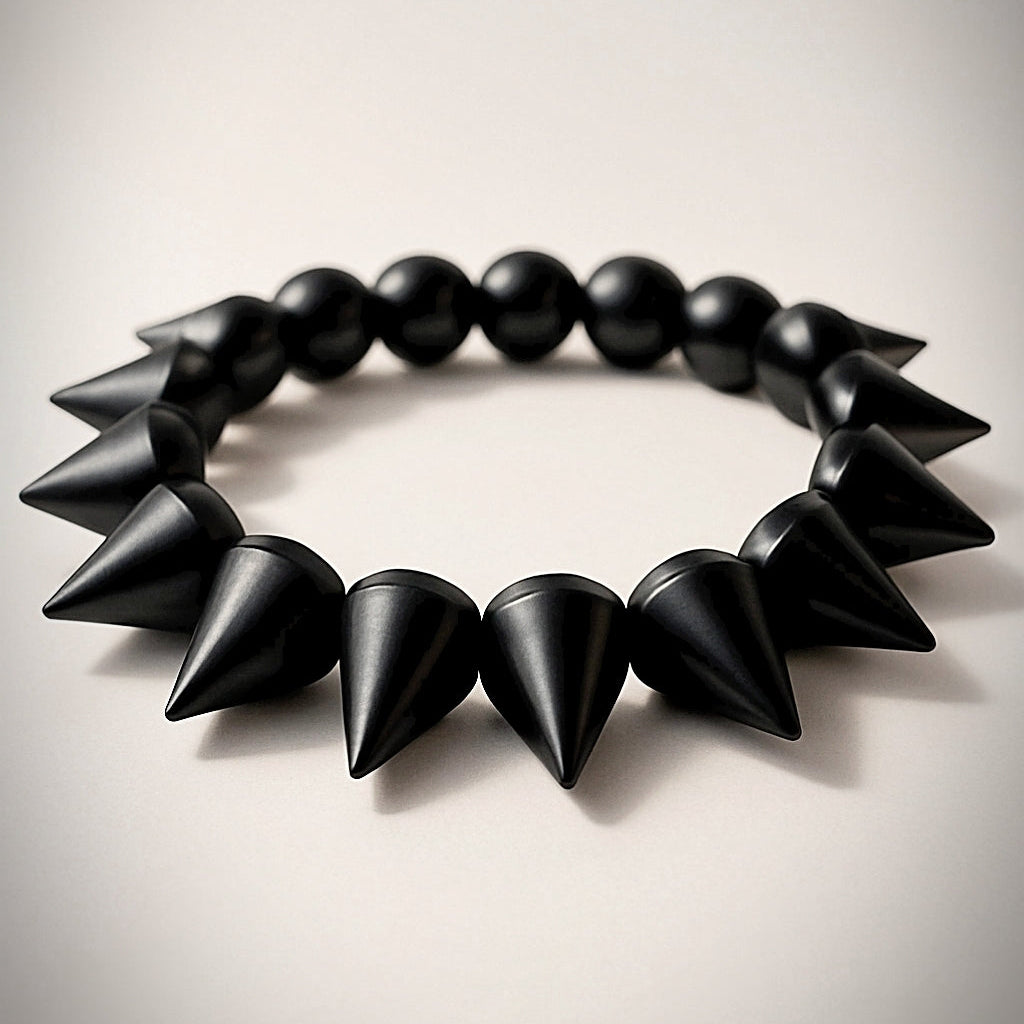 Black Spike Bracelet