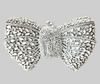 Silver Crystal Bow Clutch