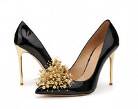 Gold Shoe Ornaments