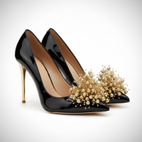 Gold Shoe Ornaments
