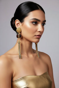 Gold Dangle Earrings