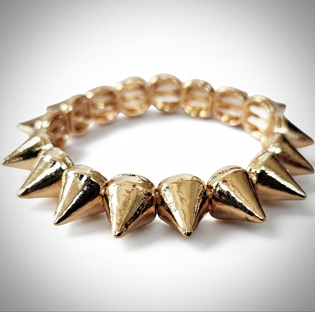 Gold Spike Bracelet
