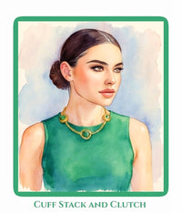 Green and Gold Necklace