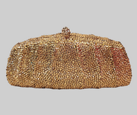 Gold Crystal Clutch