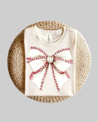 Baseball Bow Tshirt