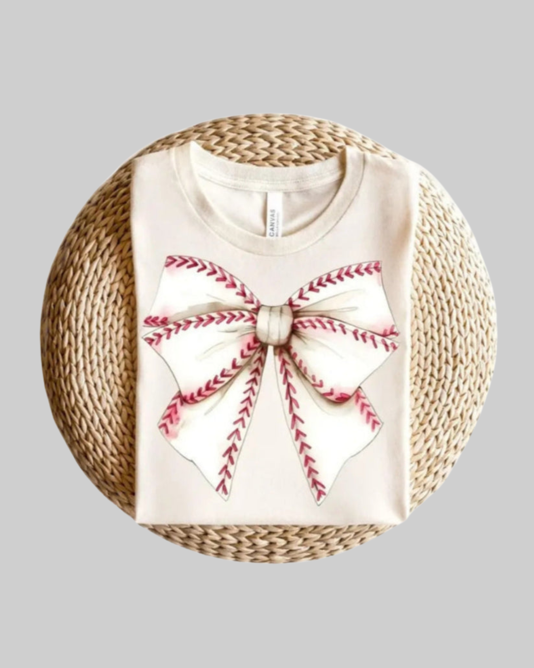 Baseball Bow Tshirt