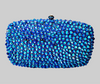 Blue Crystal Clutch