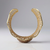 Gold Pave Adorned Pearl Cuff
