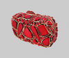 Red Crystal Clutch