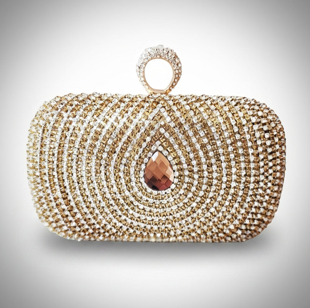 Gold Knuckle Clutch