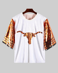 UT Longhorns Sequin Shirt