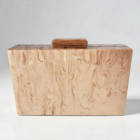 Brown Resin Clutch