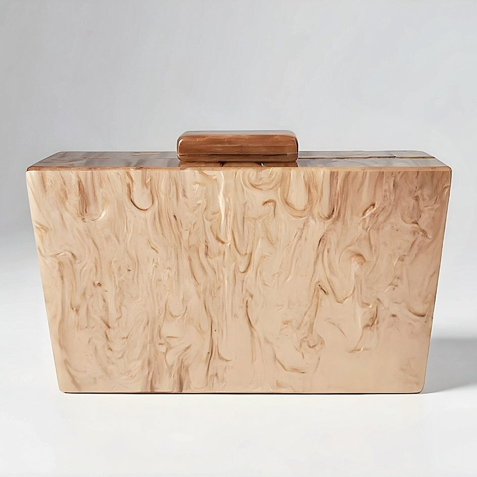 Brown Resin Clutch