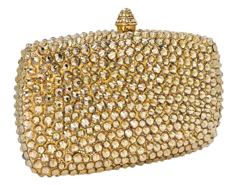 Gold Crystal Clutch