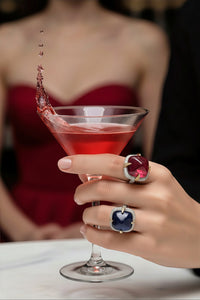 Sterling Silver Ruby Ring