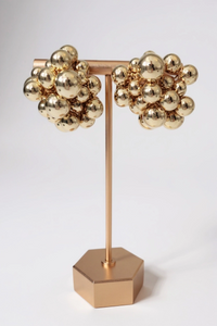 Gold Ball Earrings