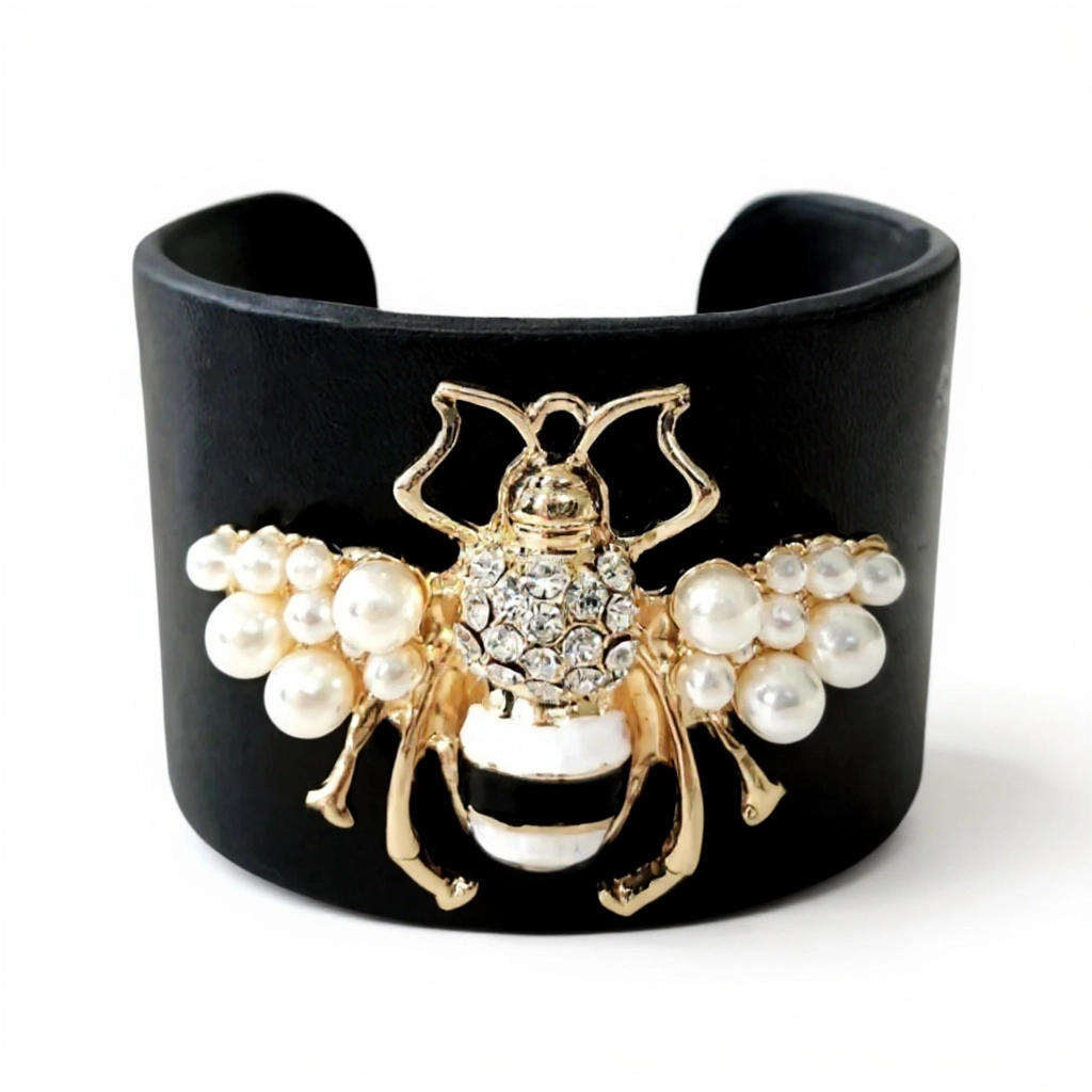 Bumble Bee Cuff Bracelet