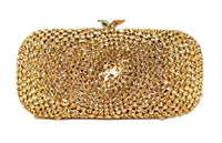 Gold Crystal Clutch