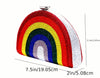 Rainbow Crystal Clutch
