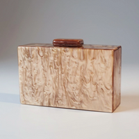 Brown Resin Clutch