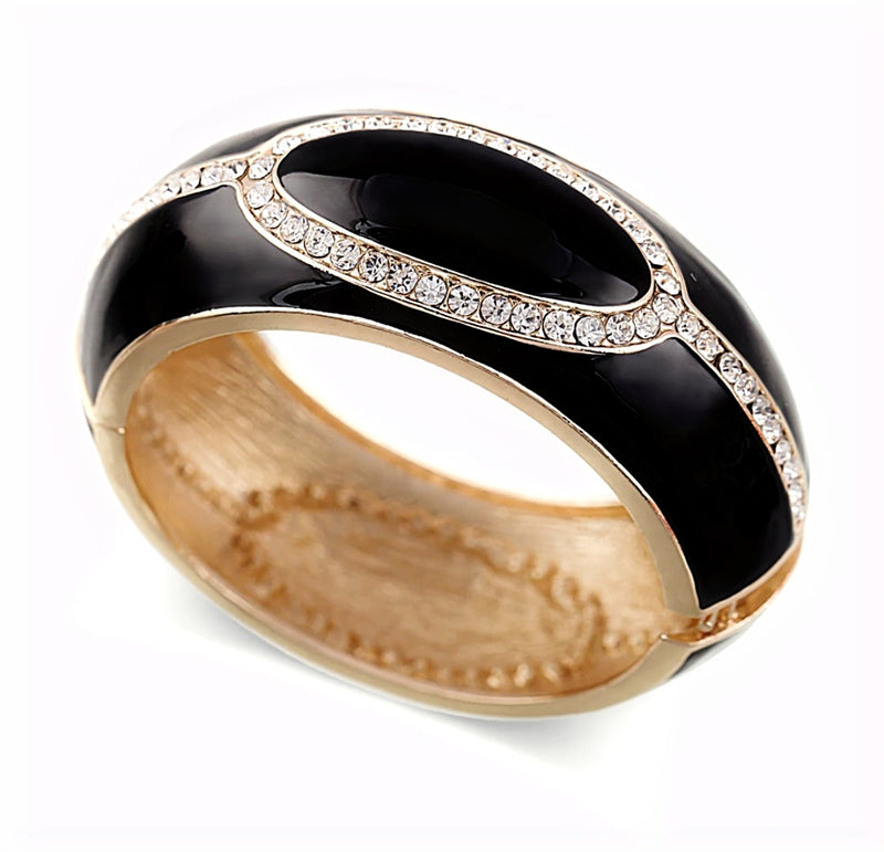 Black Diamond Resin Bracelet